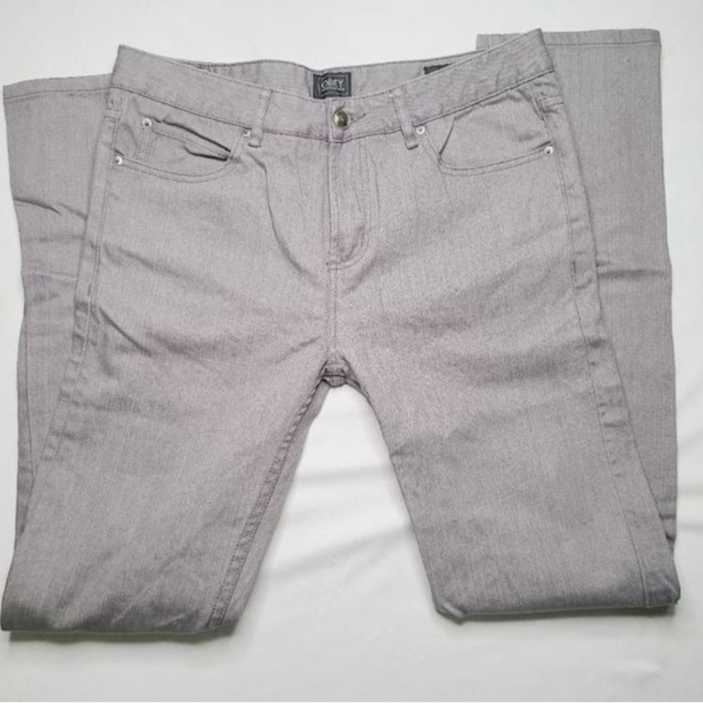 Obey Propaganda Tight Stretch Straight Leg Jeans